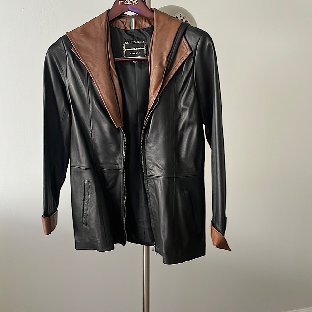 Genuine Italian leather jacket. Straight from Italy